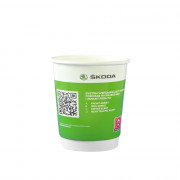 Cup thermo dubbelwandig 200ml/8oz, v.a 1.000 st