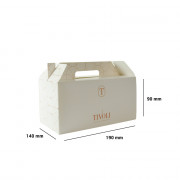 Lunchbox, 2,4L, 190x140x90/150 mm
