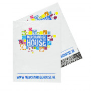 Mailbag, 35 x 45 + 5 cm klep, 50% drukoppervlak, full colour