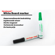 white board marker, met magneet